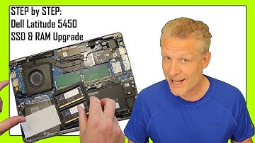 EASY STEP by STEP: Dell Latitude 5450 Upgrade SSD, RAM & Disassembly