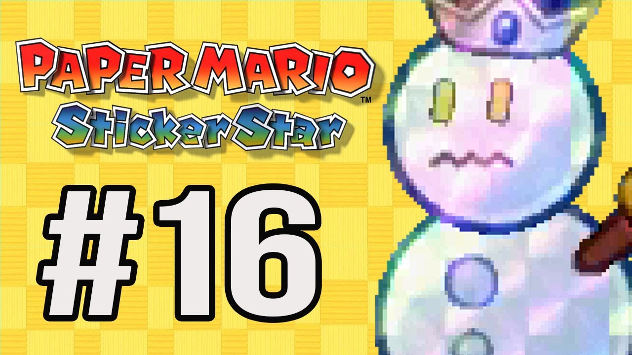 CHEFE DE GELO GIGANTE - PAPER MARIO STICKER STAR [3DS] - YouTube