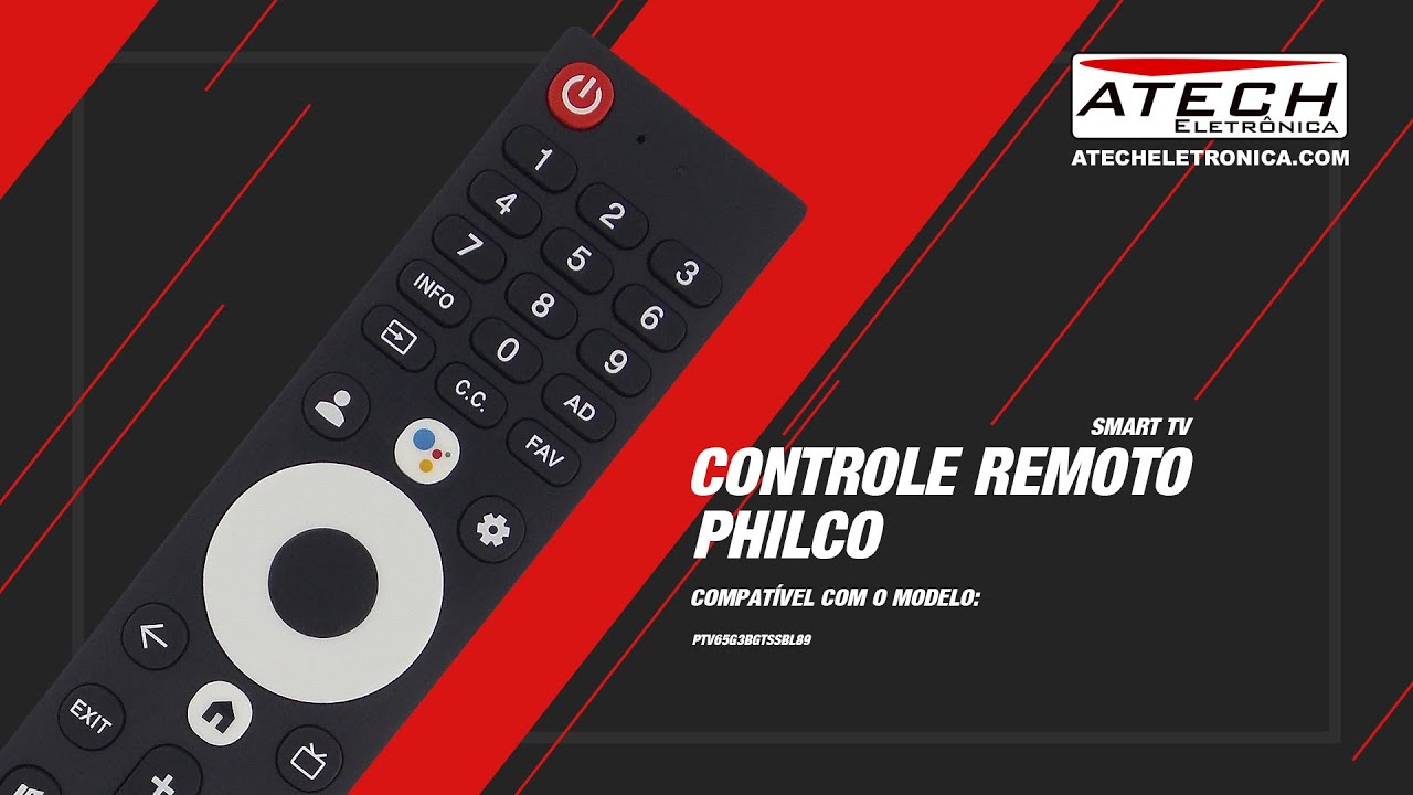 Controle Remoto Philco LE-7482 / LE7482 (780780) - YouTube