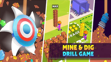 Mine & Dig - Idle Miner Tycoon (by Sablo Studio) IOS Gameplay Video (HD)
