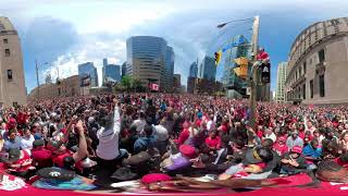 360 Celebration of Toronto Raptors Win 2019 (part 4)