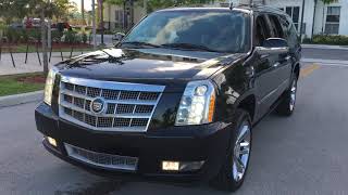 : 2014 Cadillac Escalade ESV Platinum / Walk around