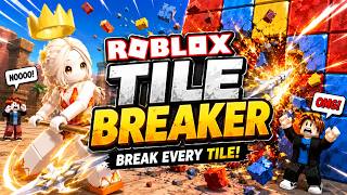 I TRY A NEW GAME ON ROBLOX... TILE BREAKER! screenshot 5