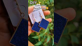 ചിലവ് കുറഞ്ഞ Fancy Earrings ഉണ്ടാക്കിയാലോ 🤩🫰 #diy #earrings