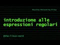 GNU/Linux: introduzione alle espressioni regolari