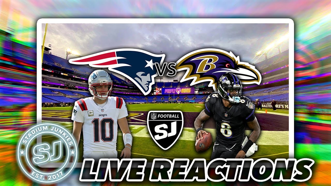 New England Patriots VS Baltimore Ravens: 25-26 NFL LIVE REACTIONS (WEEK 16)