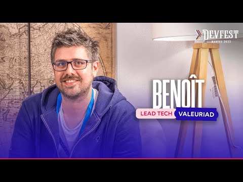 Rencontrez Benoît, Lead Dev chez Valeuriad #DevFestNantes22