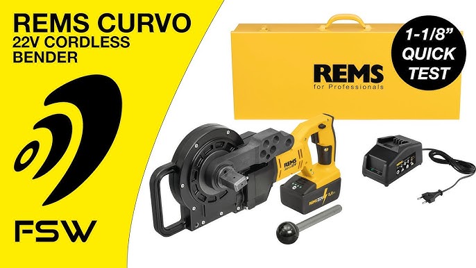 REMS Curvo 50 - Cintreuse électrique