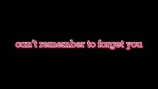 Cant Remember To Forget You Feat. Rihanna - Shakira, Rihanna - Edit Audio - Read Desc Pls -