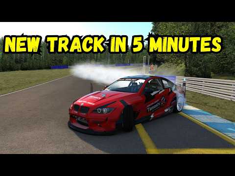 I Had 5 Minutes to Learn a New Sim Drift Track