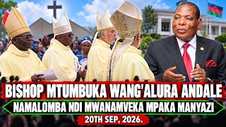 ZAMANYAZI NAMALOMBA NDI MWANAMVERA AUZIDWA MAU AWA NDI BISHOP UYU #breakingnews #viralreels #trend