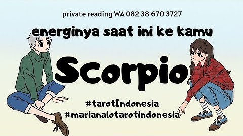 SCORPIO🧏‍♀️BUKANNYA MELAYAKKAN DIRI TAPI MALAH CARI PELARIAN🧏‍♂️Mari Tarot #tarotindonesia #scorpio 