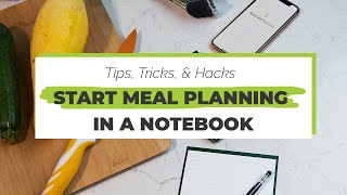 Use Your Notebook As A Meal Planner | Rocketbook Tips & Tricks