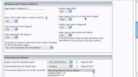Display Settings - Soholaunch Website Builder for Business