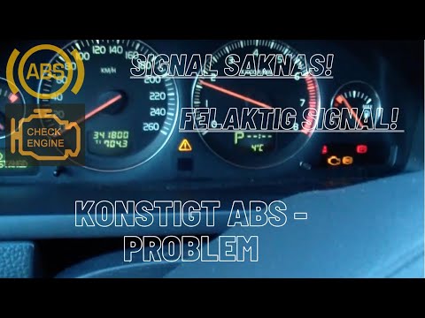 Konstigt (ABS PROBLEM) Volvo (XC90, XC70,V70)  Kan Vara  ABS-Givare? ABS-Boxen? Eller ABS-Kransen?