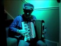 Yablochka  russian dance on accordion