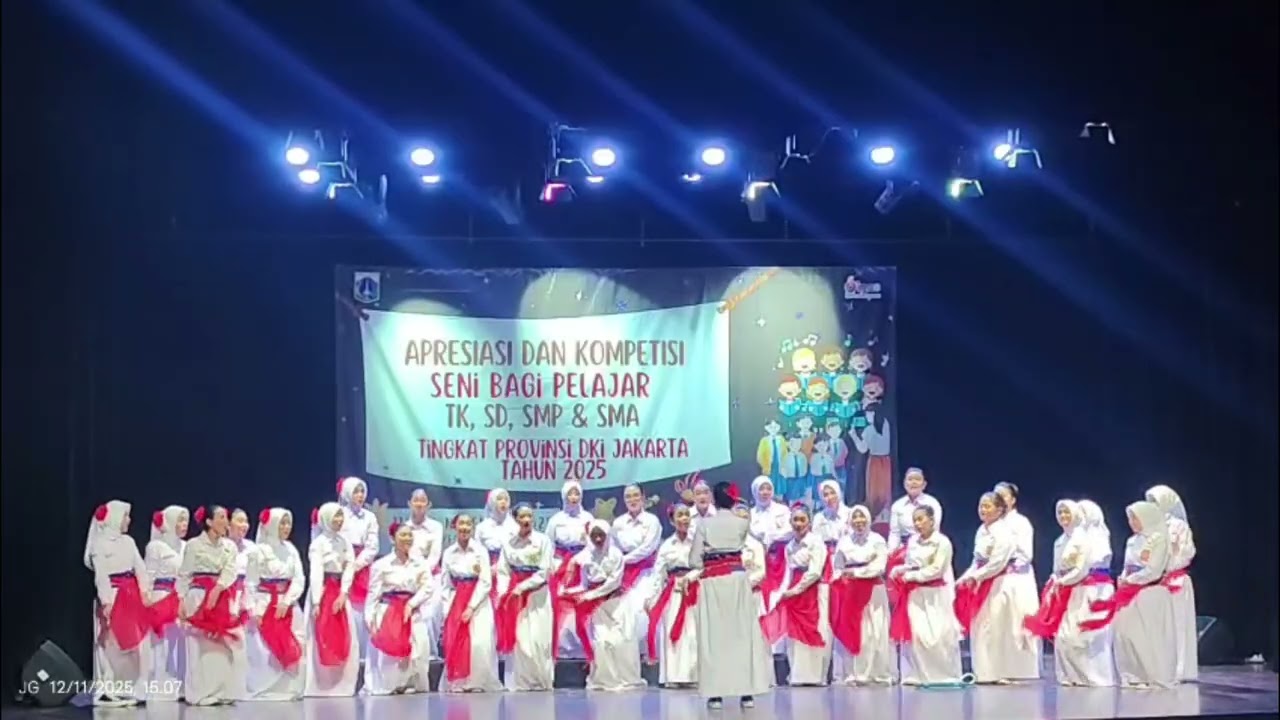 SMPN 19 Paduan Suara - Apres Tkt Prov DKI 2025