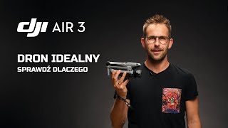 DJI AIR 3 - dron idealny ➡️ sprawdź nasz test i poznaj 4 najważniejsze nowości