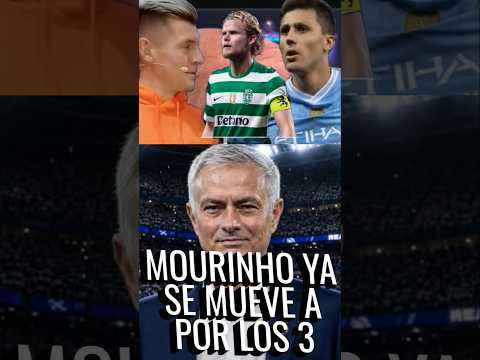 MOURINHO YA SE MUEVE " A POR LOS 3".