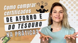 Como comprar certificados de aforro e do tesouro na pratica Parceria c Jornal de