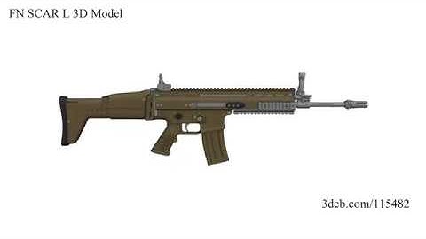 FN SCAR L 3D Model
