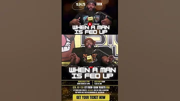SATURDAY OCT 4 2025 LIVE SHOW WHEN A MAN IS FED UP Theportalhq Man Fedup 