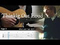 Thinkig Out Loud - Ed Sheeran - Fingerstyle Guitar TAB Chords