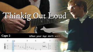 PDF Sample Thinkig Out Loud - Ed Sheeran Fingerstyle Guitar guitar tab & chords by Yuta Ueno.