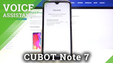 How to Turn Off Google Assistant in CUBOT Note 7 – Google Assistant Deactivation