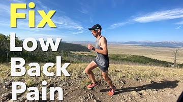 Low Back Pain? Fix Lower Back Pain from Running