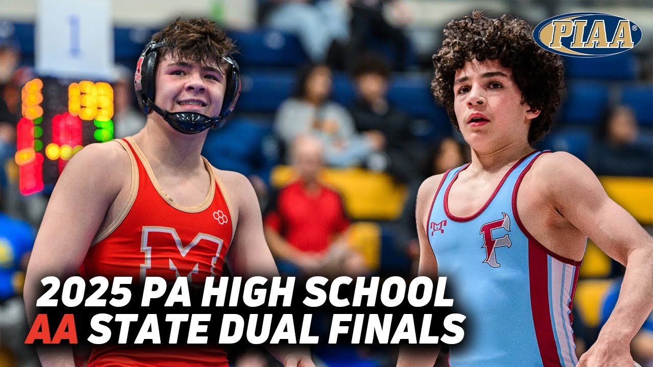 2025 PIAA AA Team Wrestling State Championships Finals | Faith Christian vs Bishop McCort 