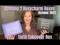 Boxycharm Base Box and Premium Tarte Takeover | October 2022 | The Product That Went In The Trash