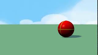 Ball with motion blur