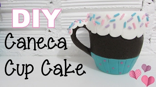 (DIY) Caneca Cup Cake (Cup Cake Mug)