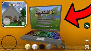 How to Make WORKING LAPTOP in MINI BLOCK CRAFT 3D screenshot 4
