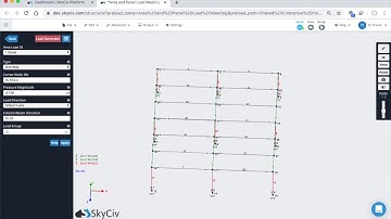 SkyCiv Structural 3D: One-Way Area Loads