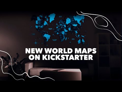 Enjoy The Wood - New World Maps On Kickstarter