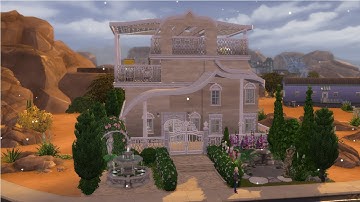 Testing Snow Globe House, Sims 4