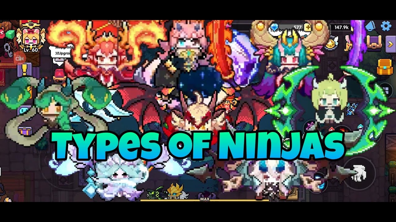 SHOWCASING ALL TYPES OF NINJAS CHANTEUR GAMING JEANGREY MY HEROES