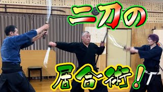 浅山一伝流兵法に伝わる二刀居合を解説！前後の敵に対する理合とは？　asayamaichidenryu iai