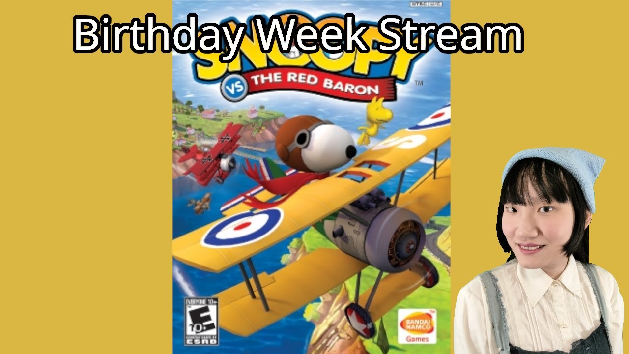 Birthday Week Stream: Snoopy vs. the Red Baron