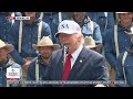 WATCH: President Trump Applauds Rough Riders and Their Attack on the Caribbean - 07/01/26
