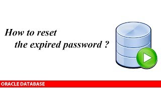 ORACLE: How to reset the expired password using SQL Developer 