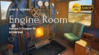 June's Journey Scene 648 Vol 2 Ch 30 Engine Room *Full Mastered Scene* HD 1080p