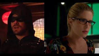 Olicity - Arrow - 5x14 Pt.5 - "Overwatch, all we've got here are bodies and a security camera"