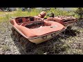 Will It Run Abandoned Hustler 6x6 Amphibious ATV | RESTORED