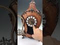イタリア製  高級マントル置時計★オルモル装飾象嵌手巻置時計 アンティーク 置き時計 手巻き 西洋★定時に時の数、30分に1回　鐘が鳴ります。