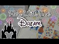 Plan With Me | Disney Dream | Silhouette Studio Printable Planner Stickers | Spring Themed Decor