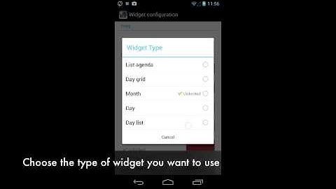 DigiCal - Android Calendar - How to add, resize and delete DigiCal calendar widgets?