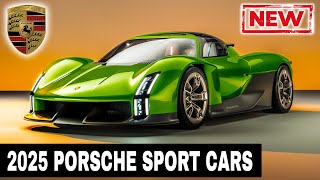 New Porsche Sport Cars Arriving in 2025: Consistently Best German Autos Reviewed